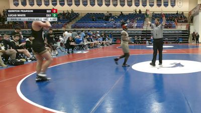 157 lbs Round 1 (16 Team) - Quinton Pearson, Bainbridge vs Lucas White, Calhoun