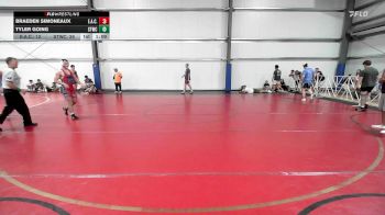 170 lbs Rr Rnd 3 - Braeden Simoneaux, Elite Athletic Club D.Z. vs Tyler Going, Shore Thing Surf