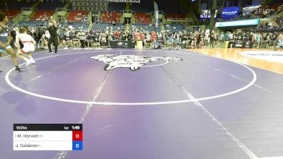 150 lbs Rnd Of 64 - Mason Horwat, PA vs Jaedon Calderon, IL