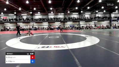 109-BLACK lbs Rr Rnd 1 - Gianna Cruz, Eastchester/Ursuline vs Keira Filip, Minisink