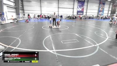 48 lbs Rd# 7- 10:45am Saturday Final Pool - Grayson Patton, Terps XPress vs Israel Jimenez, SouthWest Elite