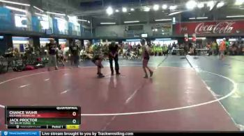 80 lbs Quarters & 1st Wb (16 Team) - Chance Wuhr, Backyard Brawlers vs Jack Proctor, The Big MF Purge