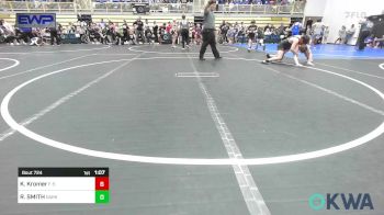 130 lbs Quarterfinal - Kaiden Kromer, F-5 Grappling vs RYAN SMITH, Darko Valley Wolf Pack