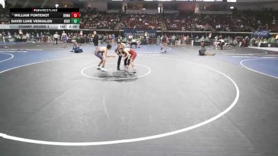 D 1 106 lbs Champ. Round 1 - William Fontenot, Brother Martin vs David Luke Verhalen, Benton