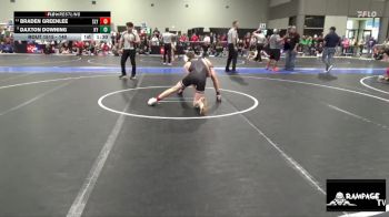 140 lbs Cons. Semi - Daxton Downing, Kansas YG vs Braden Greenlee, Slyfox