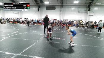 67 lbs Round 1 - Zaam Silpot, MBCRD Youth Wrestling Club vs Maverick Koran, Lassiter Jr Trojans Wrestling