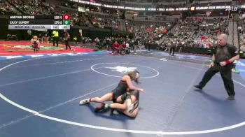 G100-5A Cons. Semi - Amiyah Mcgee, Loveland Girls vs Lilly Lundy, Lewis-Palmer Girls