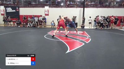 125 kg Consi Of 8 #1 - Ira Jenkins, Cliff Keen Wrestling Club vs Keith Miley, Arkansas Regional Training Center