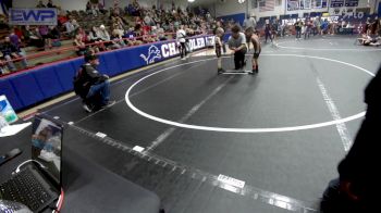 43 lbs Rr Rnd 3 - Jose Rosas, OKC Saints Wrestling vs Grayson Baker, Morrison Takedown Club