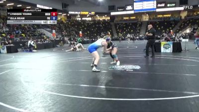 207 lbs Champ. Round 1 - Lyndsee Young, Mount Union vs Ella Beam, Presbyterian