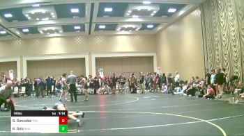 116 lbs Quarterfinal - Svea Gonzalez, Triumph WC vs Kylee Golz, Reign WC