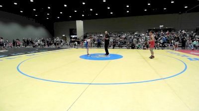 100 lbs Cons. Round 2 - Kaleb Gordon, IA vs Devin Rickner, OK