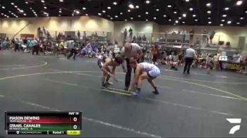 125 lbs Round 2 (6 Team) - Mason Dewing, Team Gotcha vs Izrael Canales, Mi Mafia White