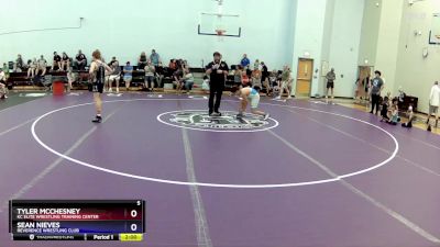 119 lbs Round 2 - Tyler McChesney, KC Elite Wrestling Training Center vs Sean Nieves, Reverence Wrestling Club