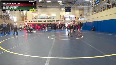 197 lbs Round 1 (6 Team) - Matthew Marcum, Labette Community College vs Samuel Murphy, Northeast Oklahoma