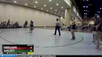 152 lbs Round 5 (10 Team) - Darrin Alward, Constant Pressure vs Blake Watts, Alpha Wrestling