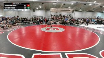 120 lbs 5th Place Match - Zandon Ness, Riverdale Ridge vs Benjamin Gomez, Wellington