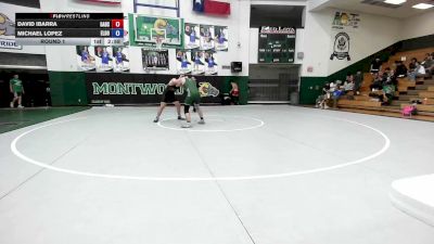 157 lbs Round 1 - Michael Lopez, Montwood High School Wrestling vs David Ibarra, Bel Air High School Wrestling