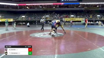 235 lbs Consolation - David Smith, Liberty University vs Tyson Cisneros, Wayne State College