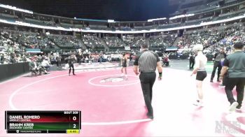 106-4A Cons. Round 3 - Brahm Kreb, Discovery Canyon vs Daniel Romero, Greeley Central