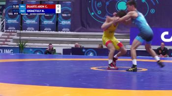 57 kg Repechage - Caio Duarte Aron, Brazil vs Myktybek Ukimetuly, Kazakhstan