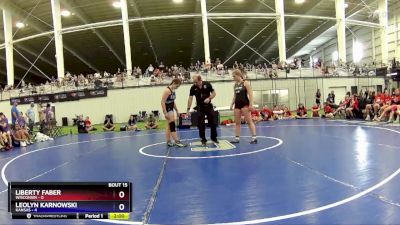 163 lbs Placement Matches (8 Team) - Liberty Faber, Wisconsin vs Leolyn Karnowski, Kansas