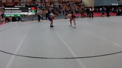 125 lbs Cons. Round 3 - Carter Katherman, Augustana vs Roman McKinney, Wisconsin-La Crosse