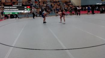 125 lbs Cons. Round 3 - Carter Katherman, Augustana vs Roman McKinney, Wisconsin-La Crosse