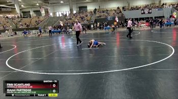 75 lbs Semifinal - Finn Scantland, Cookeville Wrestling Club vs Isaiah Partridge, Higher Calling Wrestling Club