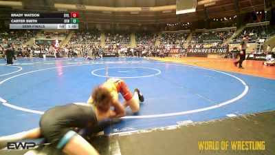 101 lbs Semifinal - Brady Watson, Steller Trained vs Carter Smith, Burnett Trained Wrestling