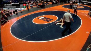 105 lbs Cons. Round 1 - Hope Donnamario, Berwyn-Cicero (Morton) vs Kadi Wilbern, Chatham (Glenwood)