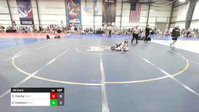 90 lbs Rr Rnd 2 - Derek Danbe, Revival Blue vs Gavin Galeano, D3Primus