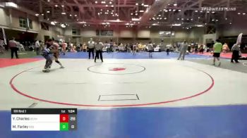 138 lbs Rr Rnd 1 - Yannis Charles, Seahawks Blue vs Max Farley, New England Gold