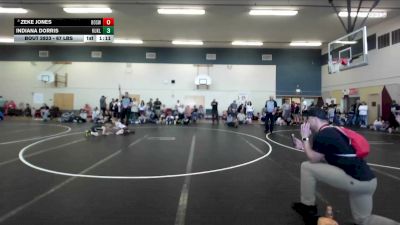 67 lbs Cons. Sub-quarters - Indiana Dorris, Kuna Klub vs Zeke Jones, Brothers Of Steel Wrestling Club