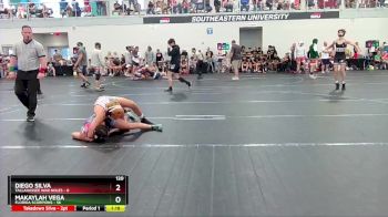120 lbs Round 1 (6 Team) - Makaylah Vega, Florida Scorpions vs Diego Silva, Tallahassee War Noles