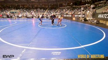 85 lbs Consi Of 8 #2 - Connor Chambers, Lancaster Wrestling Club vs Beckett Bloomer, Wichita Wrestling Club