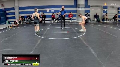 88 lbs Round 2 (8 Team) - Josh Werner, NOVA WC vs Aden Tusing, MD Maniacs