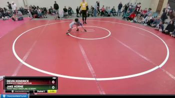 43 lbs Quarterfinal - Jake Horne, Texas Eagle Wrestling Academy vs Devin Kendrick, Alamo City Wrestling Club