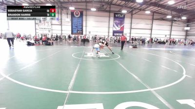 145 lbs Consi Of 32 #1 - Sebastian Garcia, CA vs Brandon Harris, TN