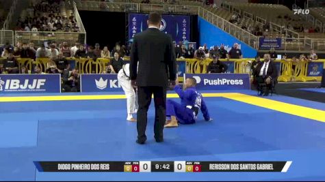 Rerisson Dos Santos Gabriel vs Diogo Pinheiro Dos Reis 2025 Pan Jiu Jitsu IBJJF Championship