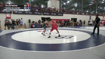 79 kg 3rd Place Match - William Henckel, NLWC/TMWC vs Manuel (M.J.) Gaitan, Cyclone Regional Training Center