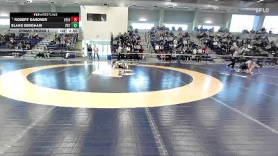 133 lbs Champ. Round 1 - Robert Gardner, Lycoming vs Blake Dergham, Pennsylvania College Of Technology