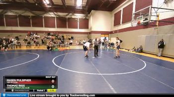 135 lbs Champ. Round 1 - Masen Pulsipher, Top Of Utah vs Thomas Rigg, Charger Wrestling Club