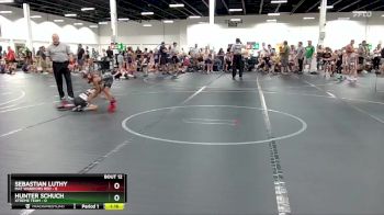 52 lbs Round 4 (6 Team) - Sebastian Luthy, Mat Warriors Red vs Hunter Schuch, Xtreme Team