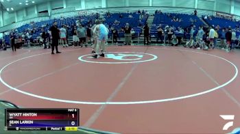 138 lbs Cons. Round 4 - Wyatt Hinton, OH vs Sean Larkin, IL