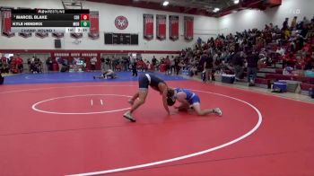 157 lbs Champ. Round 1 - Marcel Blake, Cerritos College vs Kyle Hendrix, Modesto Junior College
