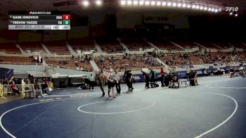 215-D2 Cons. Round 2 - Gage Jonovich, Buckeye Union High School vs Trevon Yazzie, Flagstaff High School