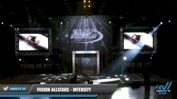 Fusion Allstars - Intensity [2021 L1 Mini - Novice Day 1] 2021 The U.S. Finals: Louisville
