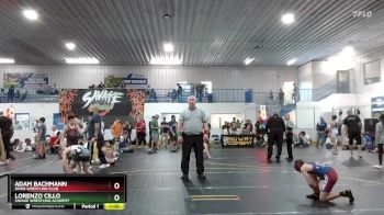 80 lbs Semifinal - Adam Bachmann, River Wrestling Club vs Lorenzo Cillo, Savage Wrestling Academy