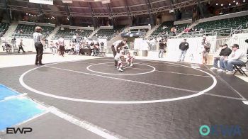 55 lbs Consolation - Wyatt Worth, Collinsville Cardinal Youth Wrestling vs Kanon Zappone, Barnsdall Youth Wrestling